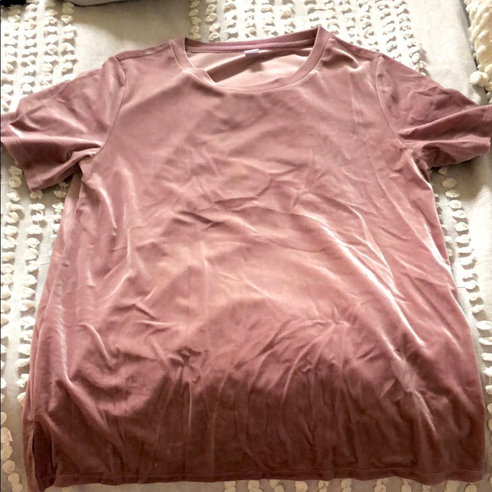 Velvet tee